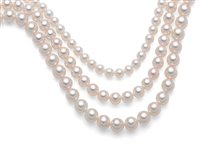 Collana Miluna Donna FILI CONFIGURABILI in Perle Perla 1MPF445_40NL587 - 1MPF445_40NL587